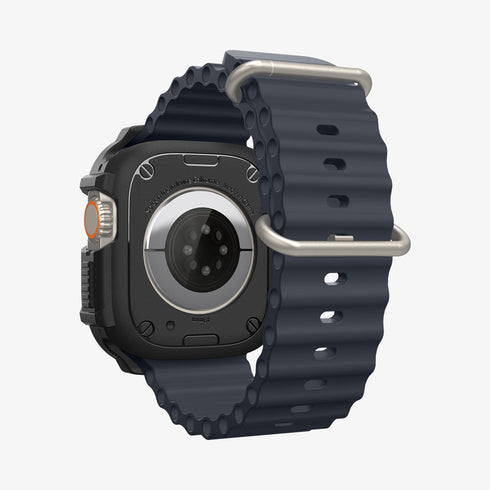 ACS05456 - Apple Watch Series (Apple Watch (49mm)) in matte black showing the front